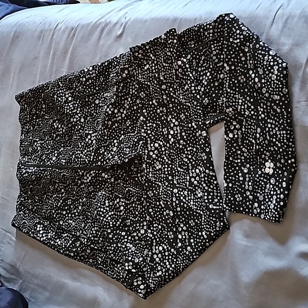 NWOT Sweaty Betty POWER 7/8 leggings Size Small black /white